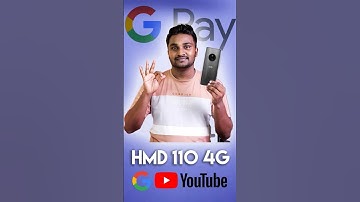 HMD 110 4G Feature phone with smartphone apps, long battery, UPI, YT, YTMusic