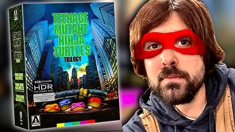Unboxing and Comprehensive Review | Teenage Mutant Ninja Turtles 4k Box Set | Arrow Video
