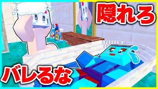 ⭐女の子の家に勝手に隠れてイタズラするドッキリ?【まいくら/マインクラフト】