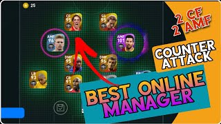 New 2 AMF- 2 CF PES 2021 Manager For Online || Best counter Attack  Manager for PES mobile