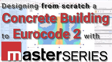 How to Design a Concrete Building from Scratch to EC2 with MasterSeries - Concept to Construction
