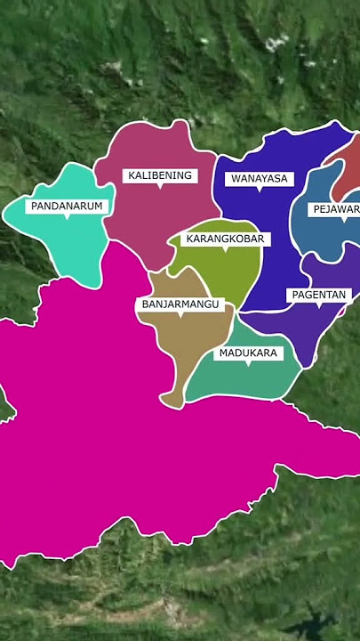 Geografi Banjarnegara ‼️ wilayah banyak kecamatannya tanpa pesisir#indonesia#banjarnegara#bmkg#zone
