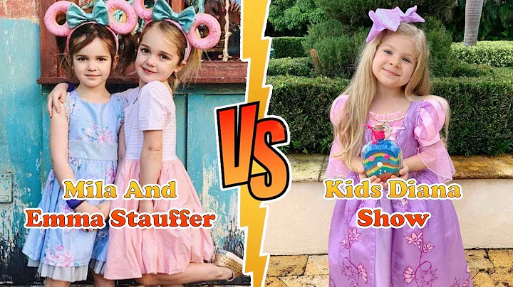 Kids Diana Show VS Mila And Emma Stauffer Stunning Transformation  From Baby To Now