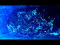 Liquid 3D Blue Background Abstract Ocean Looped Animation | Free Footage