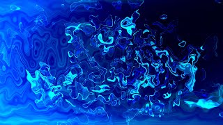 Liquid Blue Abstract Ocean Background Video | Footage | Screensaver