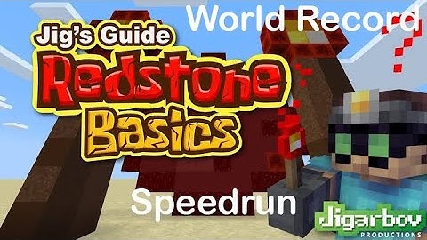 Redstone Basics Any% Speedrun WR (1:09.433)