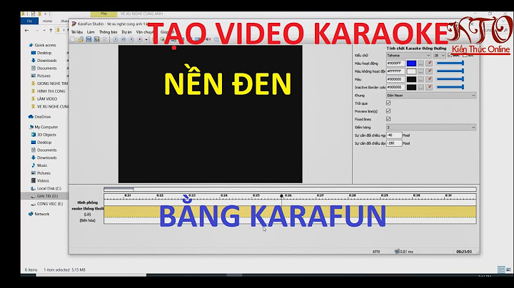 Hướng dẫn làm video karaoke bằng karafun player năm 2024