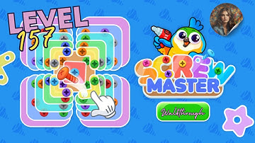 Screw Master: Nuts Jam Puzzle Level 157