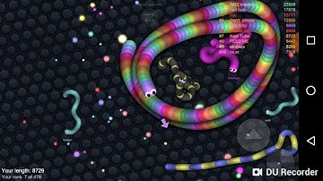 Slither.io - Gameplay Walkthrough ( Part 8 ) .