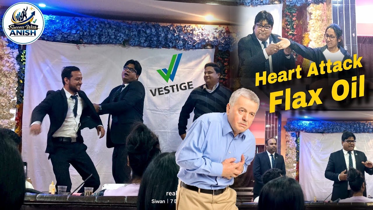 Heart Attack कैसे आता है ? Vestige Flax Oil DEMO