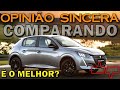 Peugeot 208 Style é o melhor custo benefício da categoria? Comparativo com Onix, HB20 e Argo!