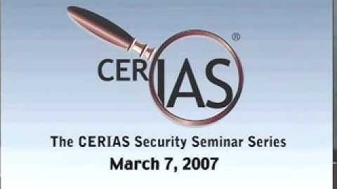 2007-03-07 CERIAS - Intrusion Detection Event Correlation: Approaches, Benefits and Pitfalls