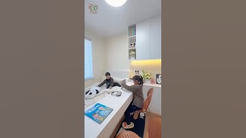 Phòng ngủ nhỏ đẹp cho các con #gocdecor #decorphong #nhadep