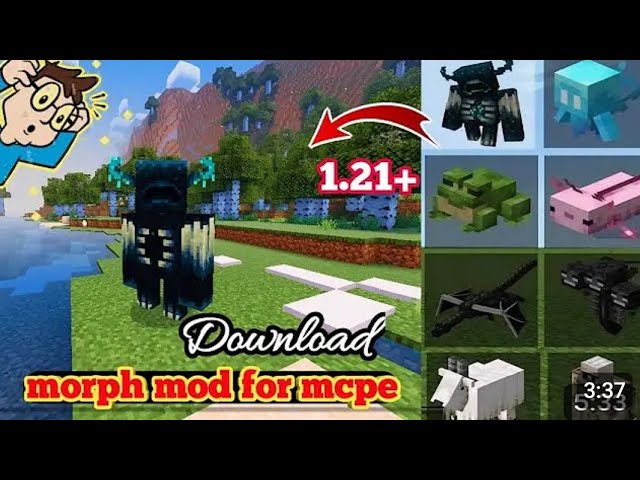 How To Download Morph Mod in Minecraft PE 1.20