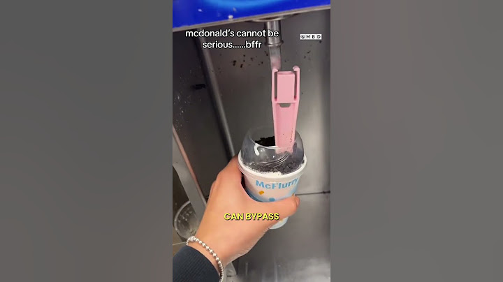 McDonald's ice cream machines might actually work now