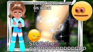 The Rarest Item In Royale High Isnt Necessarily Rare...