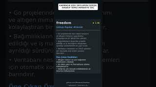 GitHub Trend Depoları: 8treenet/freedom 🇹🇷