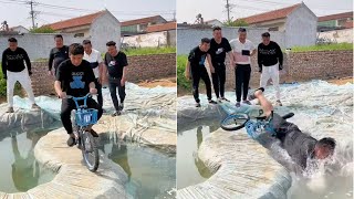 ปั่นจักรยานในคูน้ำกับ Double S Bend หัวข้อ 3 ท้าทายความสุขเรียบง่ายของผู้ชาย 2024 ชาวนาหน้าใหม่