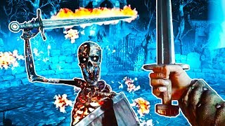 I RAGED at This Stupid Flaming Skeleton Boss in Hellsplit: Arena VR!