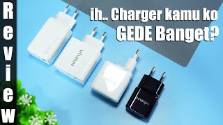 BATOK CHARGER VIVAN Power Oval 3.0  Quick Charge 3.0 18W Fast Charging