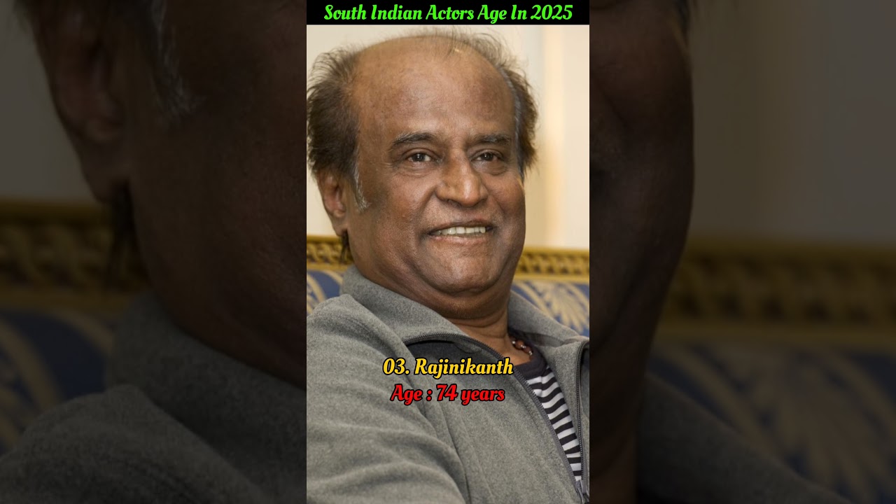 Famous South Actors Age 2025 || 