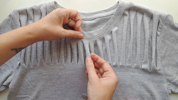 😱 Transform Any T-shirt in MINUTES — No Sewing, Just Scissors!
