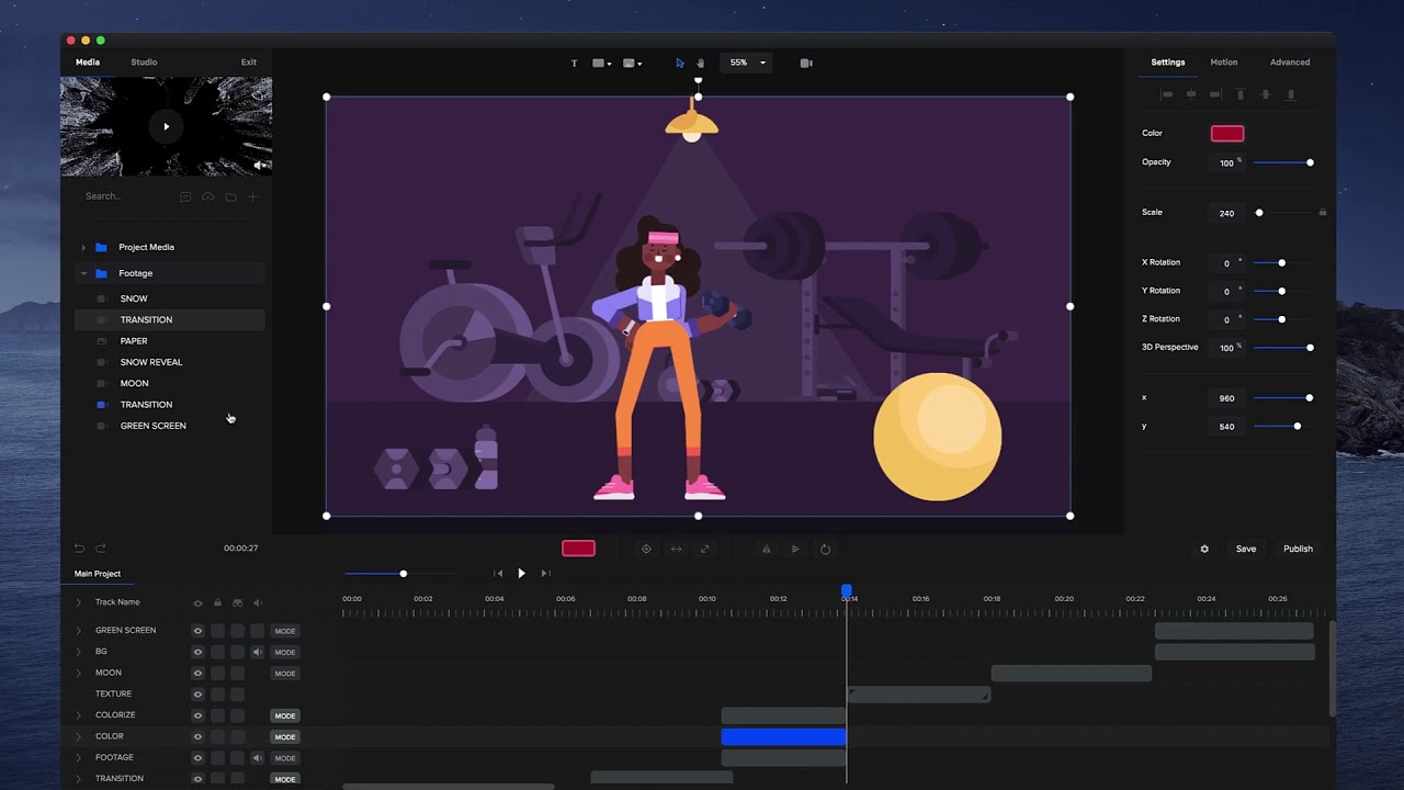 CreateStudio Video Editor Blend Modes New Characters Video Templates Feb 2021 Update