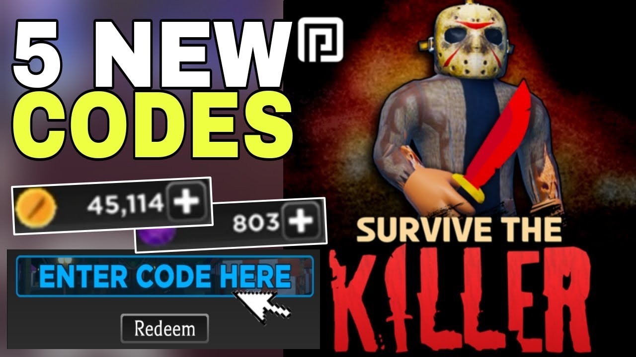 NEW] Survive The Killer Codes - Sep 2023 - Super Easy