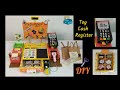 Pretend Play Toy Cash Register for kids shopping ...(DIY)using recyclables ..paper craft