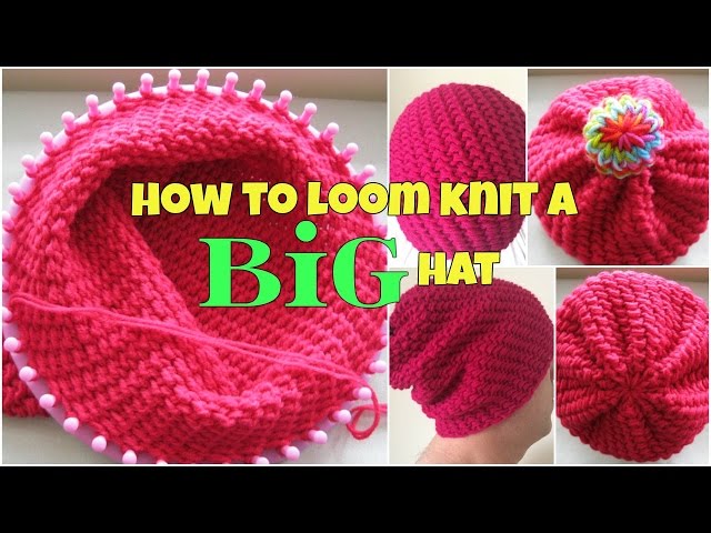 Beginner Knitting Loom Adult Hat + Tutorial