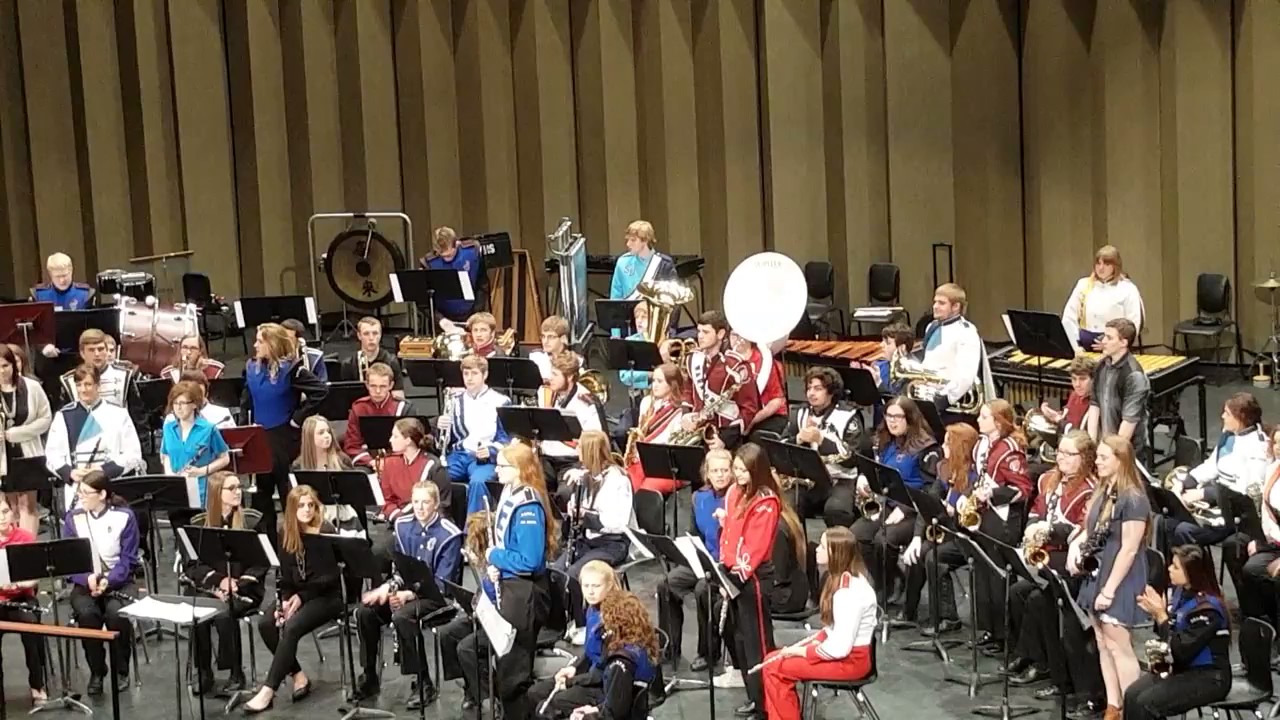 All State Band 2017 at Kearny, Nebraska 03/25/17 YouTube