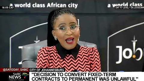 Decision to convert fixed-term employment contracts to permanent was unlawful: Phalatse