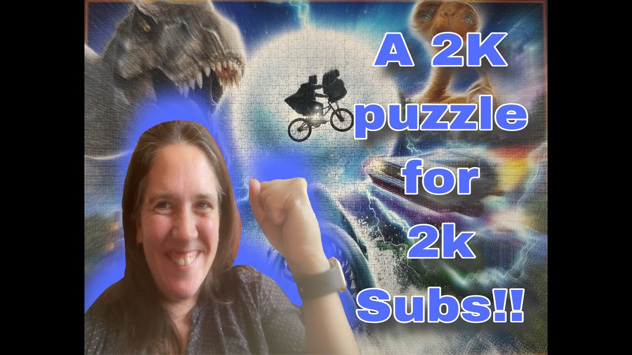 A 2000 Subscriber special! Doing a 2000 PIECE classic movie puzzle