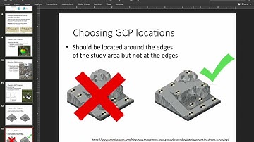 Introduction to using Ground Control Points with UAV Missions