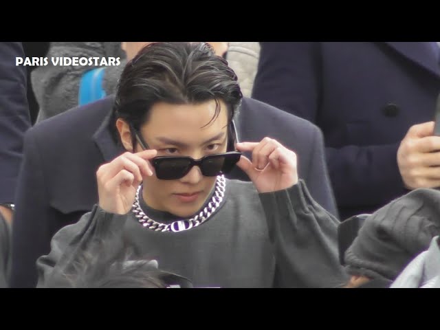 230120 BTS Jimin and J-HOPE DIOR Men's F/W 2023-'24 Fashion Show at Paris Fashion  Week