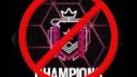 Rainbow Six Siege ranking system sucks (how to improve it)