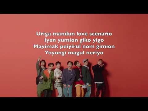 IKON - Love Scenario letra facil (facil pronunciacion)