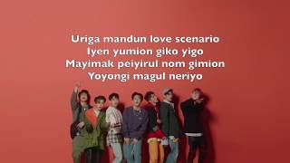 IKON - Love Scenario letra facil (facil pronunciacion)