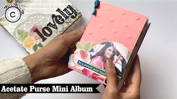 Acetate Purse Mini Album  💌