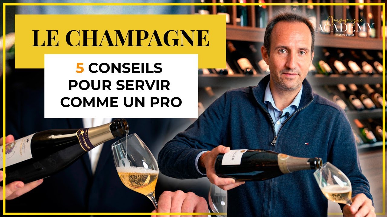 5 conseils pour servir le champagne comme un pro