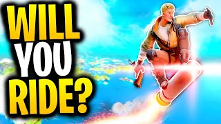 Can You ROCKET RIDE A FLARE GUN'S BULLET? | Fortnite Mythbusters
