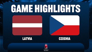 Latvia vs. Czech Republic - 2015 IIHF Ice Hockey U18 World Championship