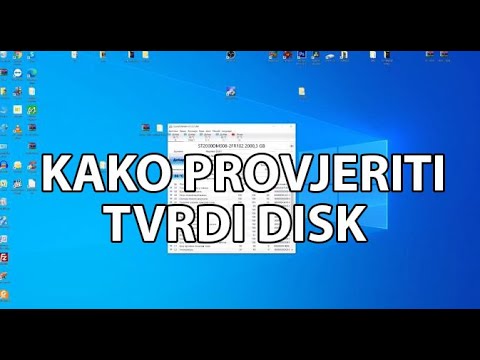 Video: Kako Provjeriti Ispravnost Tvrdog Diska