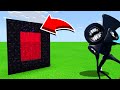 How To Make A Portal To DARK SIRENHEAD in Minecaft Pocket Edition/MCPE