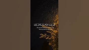 إِنَّمَا الْمُؤْمِنُونَ الَّذِينَ إِذَا ذُكِرَ اللَّهُ وَجِلَتْ قُلُوبُهُمْ 🤍 القارئ ماهر المعيقلي 🤍