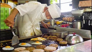 Grandpa Chef's Food Collection 今屋のハンバーガー おじいちゃんの屋台ラーメン うどん 寿司 Ramen , HotDog and Sushi - Street Food