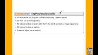 Algebra 2: 6.5 Notes: Example 3 - Multiply Radicals