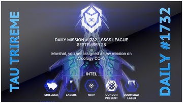 TOP 100 SPEED RUN: daily #1732 - TAU TRIREME - Phoenix 2 - Marshal S4