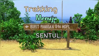 Trekking menuju Bukit Paniisan Sentul, Bogor