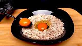 Hai 1 tazza di avena e 2 uova? Prepara questa colazione in 5 minuti! screenshot 5